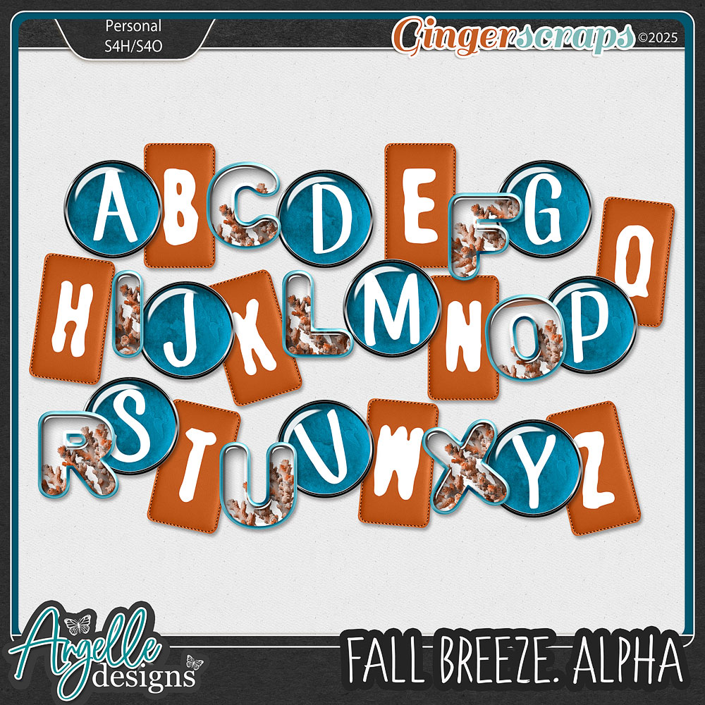 Fall Breeze Alpha by Angelle Designs