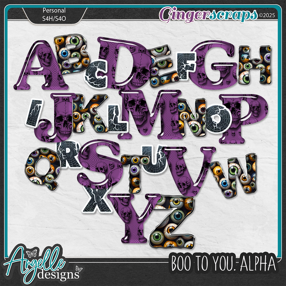 Boo to you Alpha by Angelle Designs 