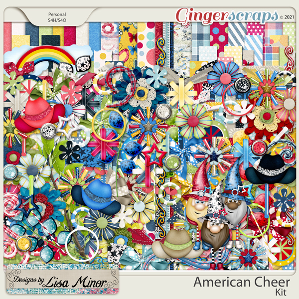 American Cheer from Designs by Lisa Minor