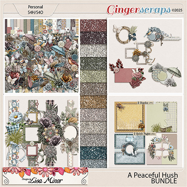 A Peaceful Hush BUNDLE from Designs by Lisa Minor