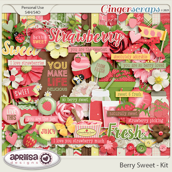 Berry Sweet - Kit by Aprilisa Designs