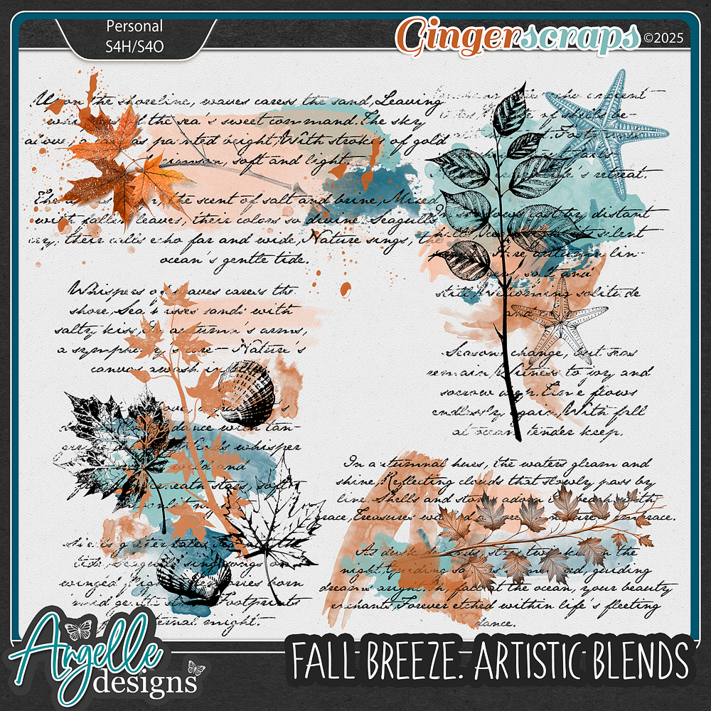Fall Breeze Artistic Blends by Angelle Designs
