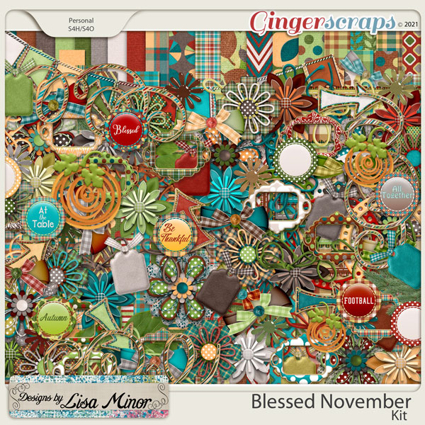 Blessed November from Designs by Lisa Minor