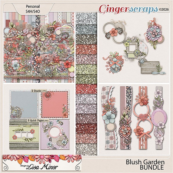 Blush Garden BUNDLE from Designs by Lisa Minor
