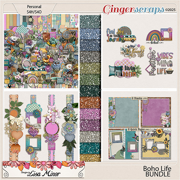Boho Life BUNDLE from Designs by Lisa Minor