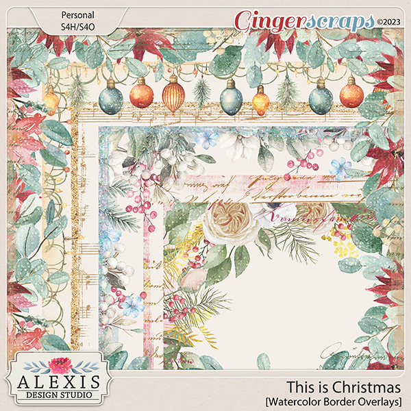 This is Christmas - Page Borders