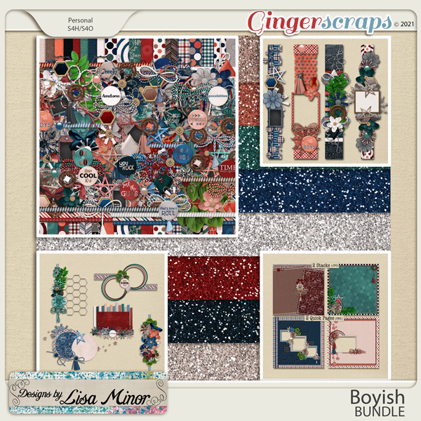 Boyish BUNDLE from Designs by Lisa Minor