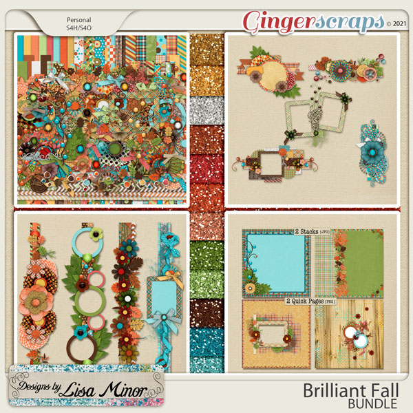 Brilliant Fall BUNDLE from Designs by Lisa Minor
