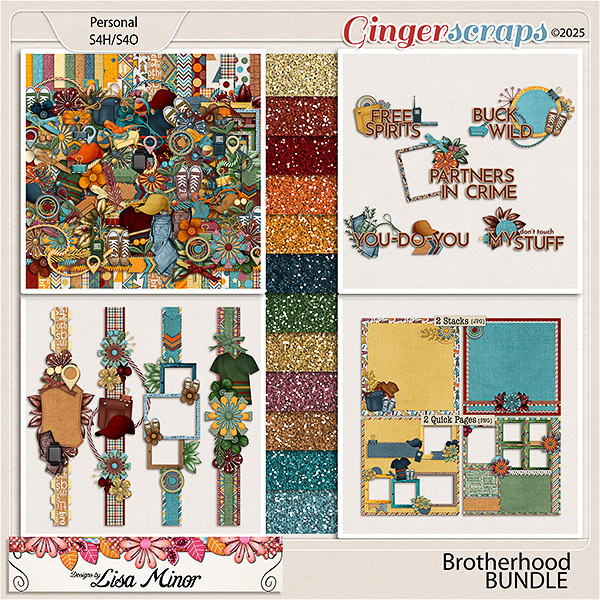 Brotherhood BUNDLE from Designs by Lisa Minor