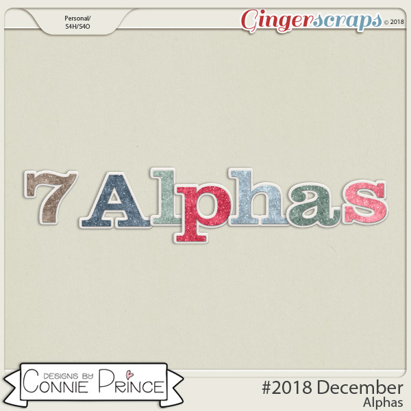 #2018 December - Alpha Pack AddOn by Connie Prince