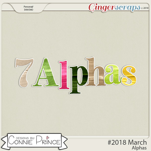 #2018 March - Alpha Pack AddOn by Connie Prince