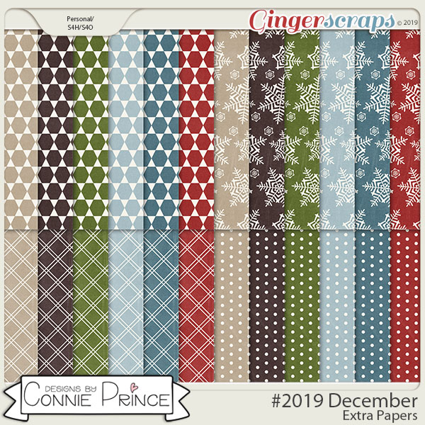 #2019 December - Extra Papers by Connie Prince