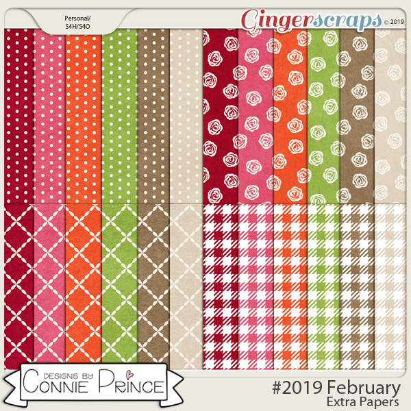 #2019 February - Extra Papers by Connie Prince