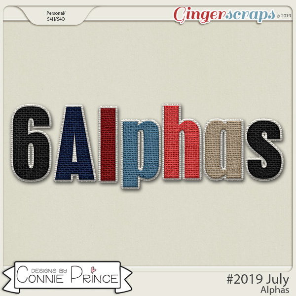 #2019 July - Alpha Pack AddOn by Connie Prince