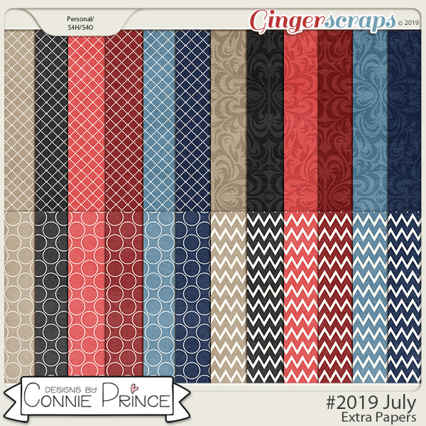 #2019 July - Extra Papers by Connie Prince