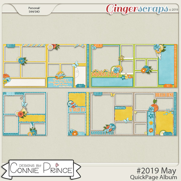 #2019 May - Quick Pages by Connie Prince