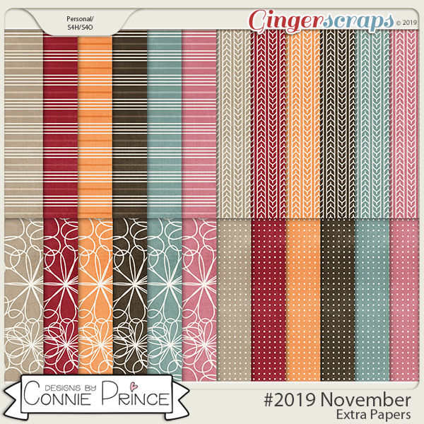 #2019 November - Extra Papers by Connie Prince