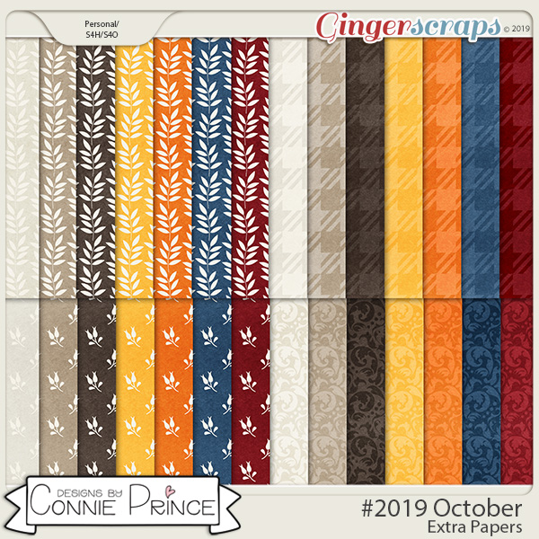 #2019 October - Extra Papers by Connie Prince