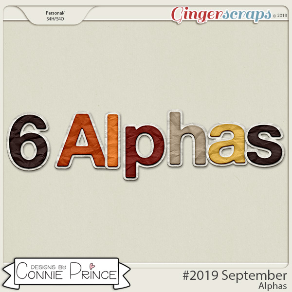 #2019 September - Alpha Pack AddOn by Connie Prince