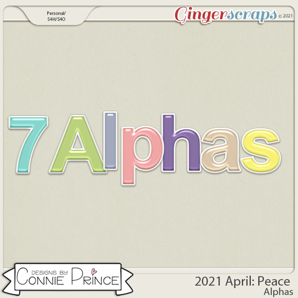 2021 April: Peace Bonus Alphas by North Meets South Studios