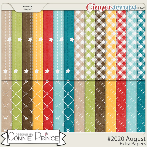 #2020 August - Extra Papers by Connie Prince