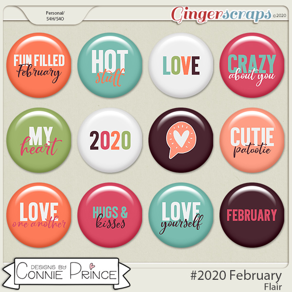 #2020 February - Flair Pack by Connie Prince