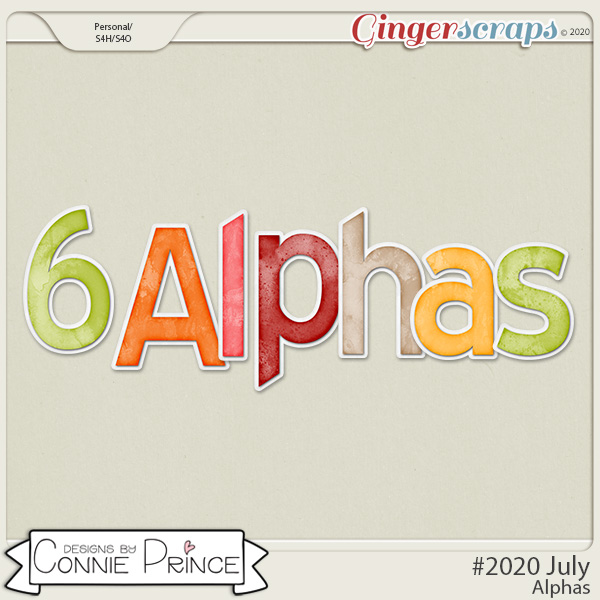 #2020 July - Alpha Pack AddOn by Connie Prince