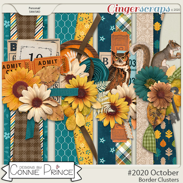 #2020 October - Border Clusters by Connie Prince