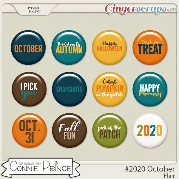 #2020 October - Flair Pack by Connie Prince