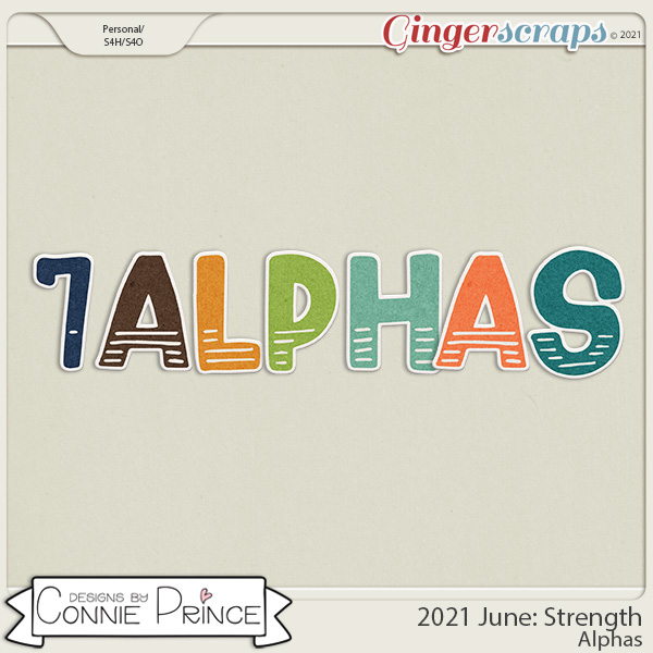 2021 June: Strength Bonus Alphas by North Meets South Studios