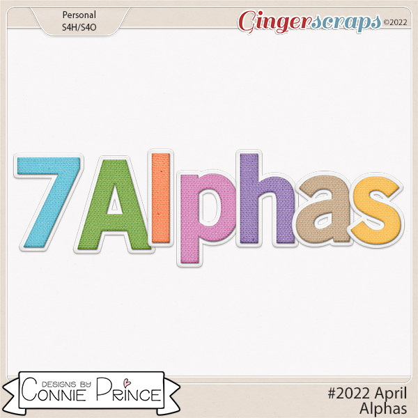 #2022 April - Alpha Pack AddOn by Connie Prince