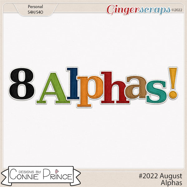 #2022 August - Alpha Pack AddOn by Connie Prince