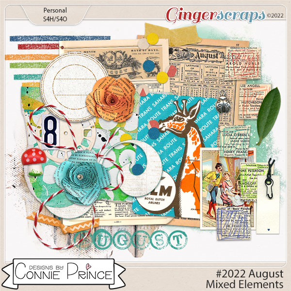 #2022 August - Mixed Element Pack by Connie Prince