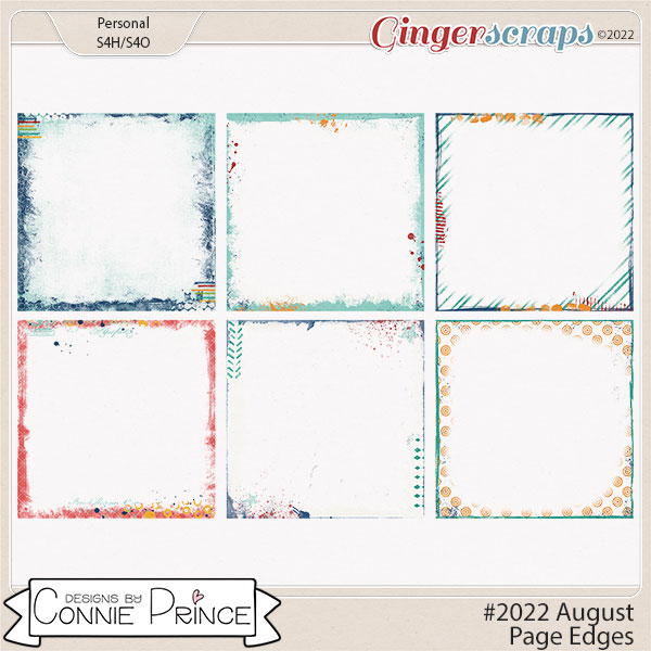 #2022 August - Page Edges by Connie Prince