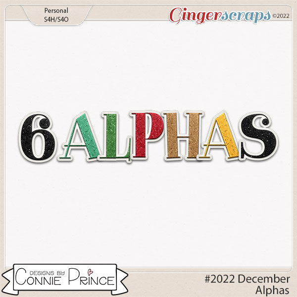 #2022 December - Alpha Pack AddOn by Connie Prince