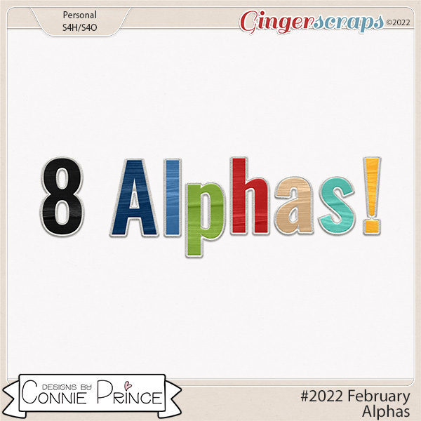 #2022 February - Alpha Pack AddOn by Connie Prince