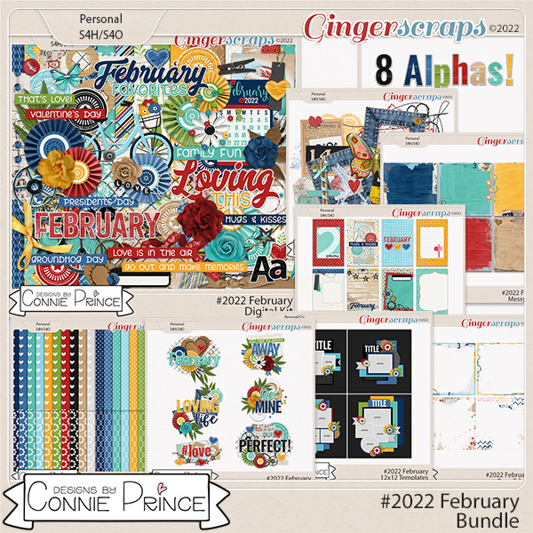 #2022 February - Bundle by Connie Prince