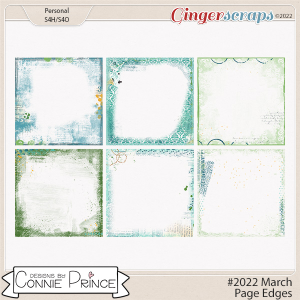 #2022 March - Page Edges by Connie Prince