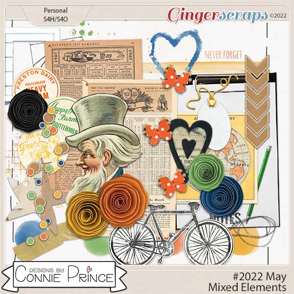 #2022 May - Mixed Element Pack by Connie Prince