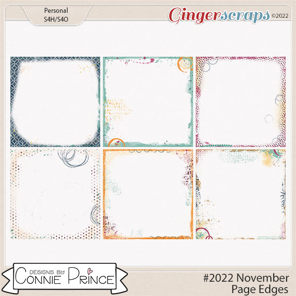 #2022 November - Page Edges by Connie Prince