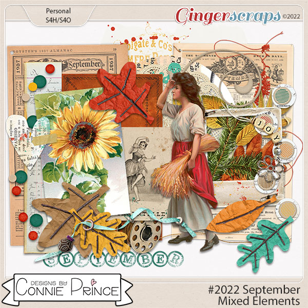 #2022 September - Mixed Element Pack by Connie Prince