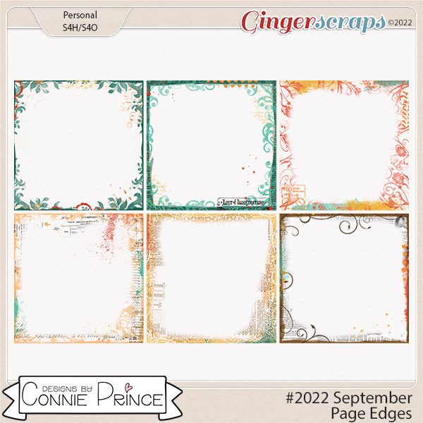 #2022 September - Page Edges by Connie Prince