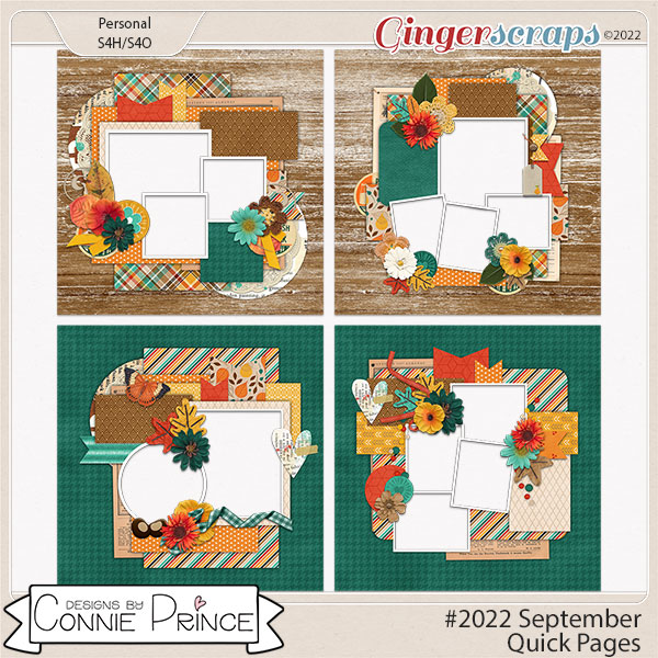 #2022 September - Quick Pages by Connie Prince