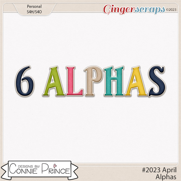 #2023 April - Alpha Pack AddOn by Connie Prince