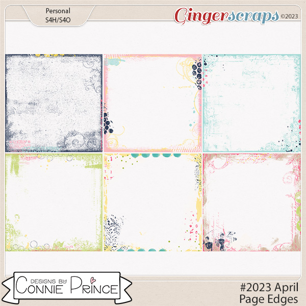#2023 April - Page Edges by Connie Prince