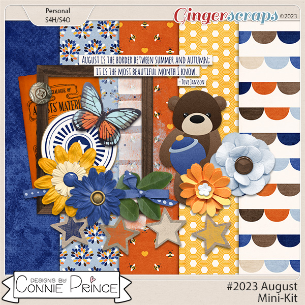 #2023 August - Mini Kit Pack by Connie Prince