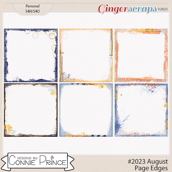 #2023 August - Page Edges by Connie Prince
