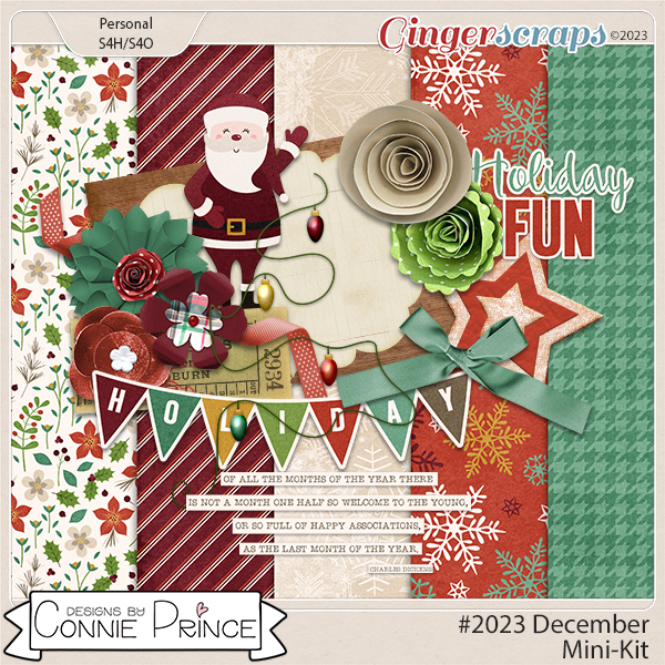 #2023 December - Mini Kit Pack by Connie Prince