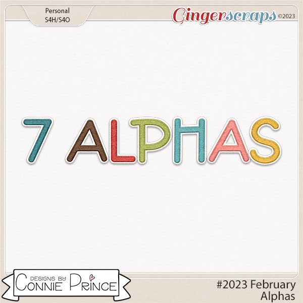 #2023 February - Alpha Pack AddOn by Connie Prince