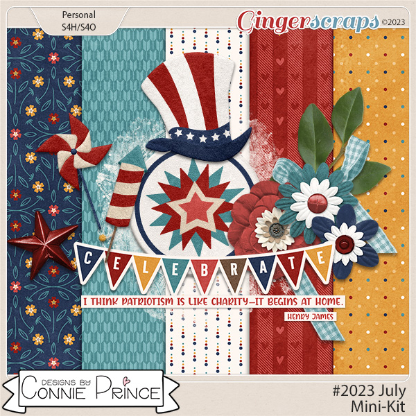 #2023 July - Mini Kit Pack by Connie Prince